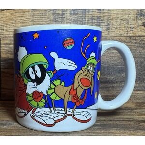Sakura 1994 Warner Bros Marvin the Martian Christmas Mug Vintage